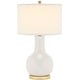 preview thumbnail 4 of 3, SAFAVIEH Lighting 28-inch Louvre Grey Table Lamp - 15"x15"x27.5"