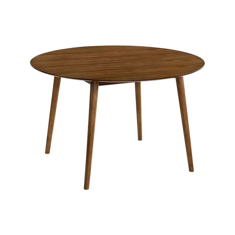Arcadia and Azalea 48" Round Wood 5 Piece Dining Set