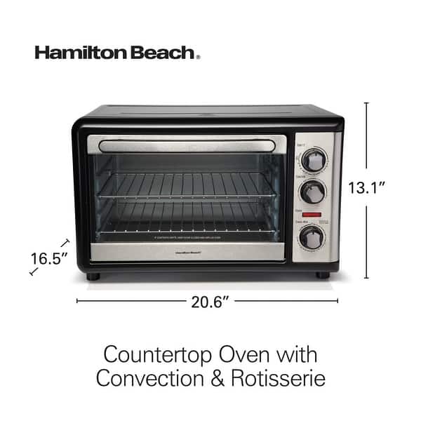 Hamilton Beach Countertop Oven with Convection & Rotisserie Bed Bath