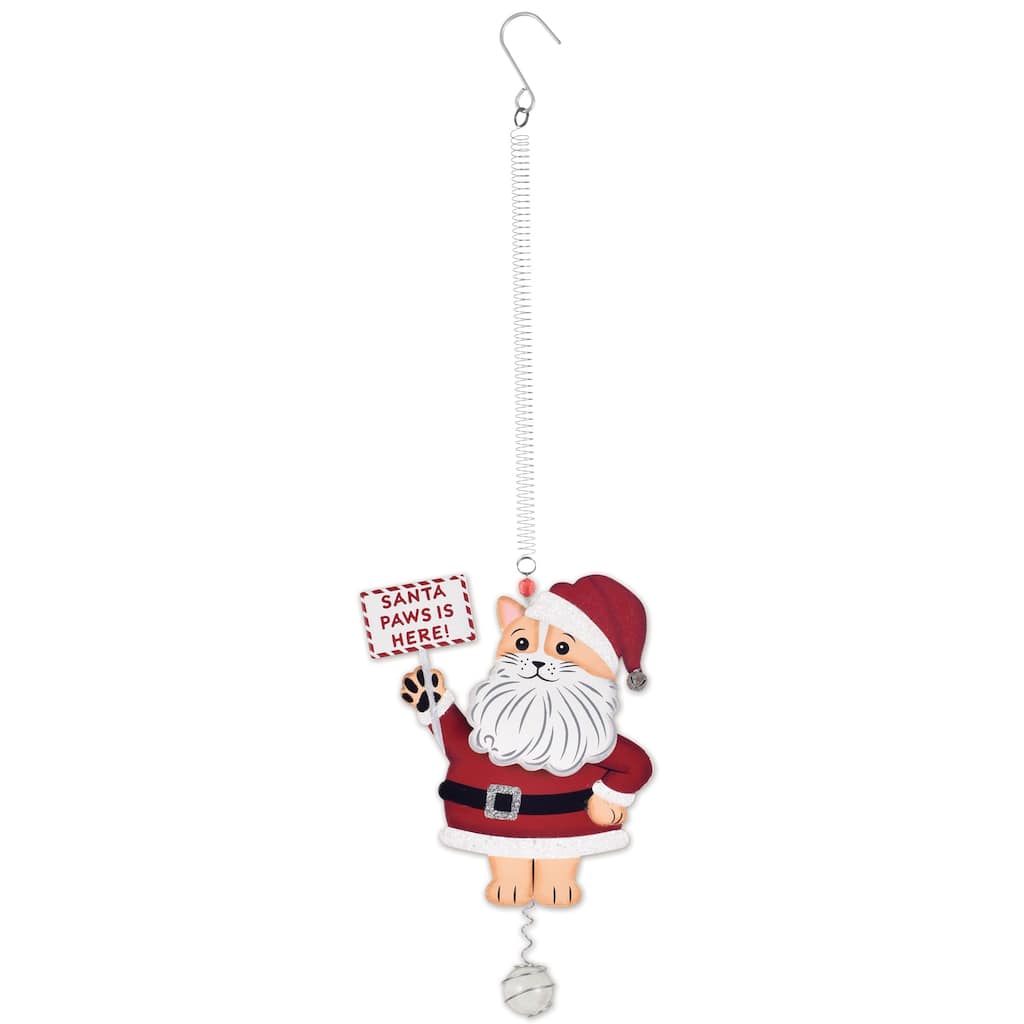 Santa Cat Bouncy -Set of 2