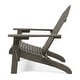 preview thumbnail 4 of 32, Hollywood Outdoor Outdoor Acacia Wood Foldable Adirondack Chairs (Set of 2) by Christopher Knight Home