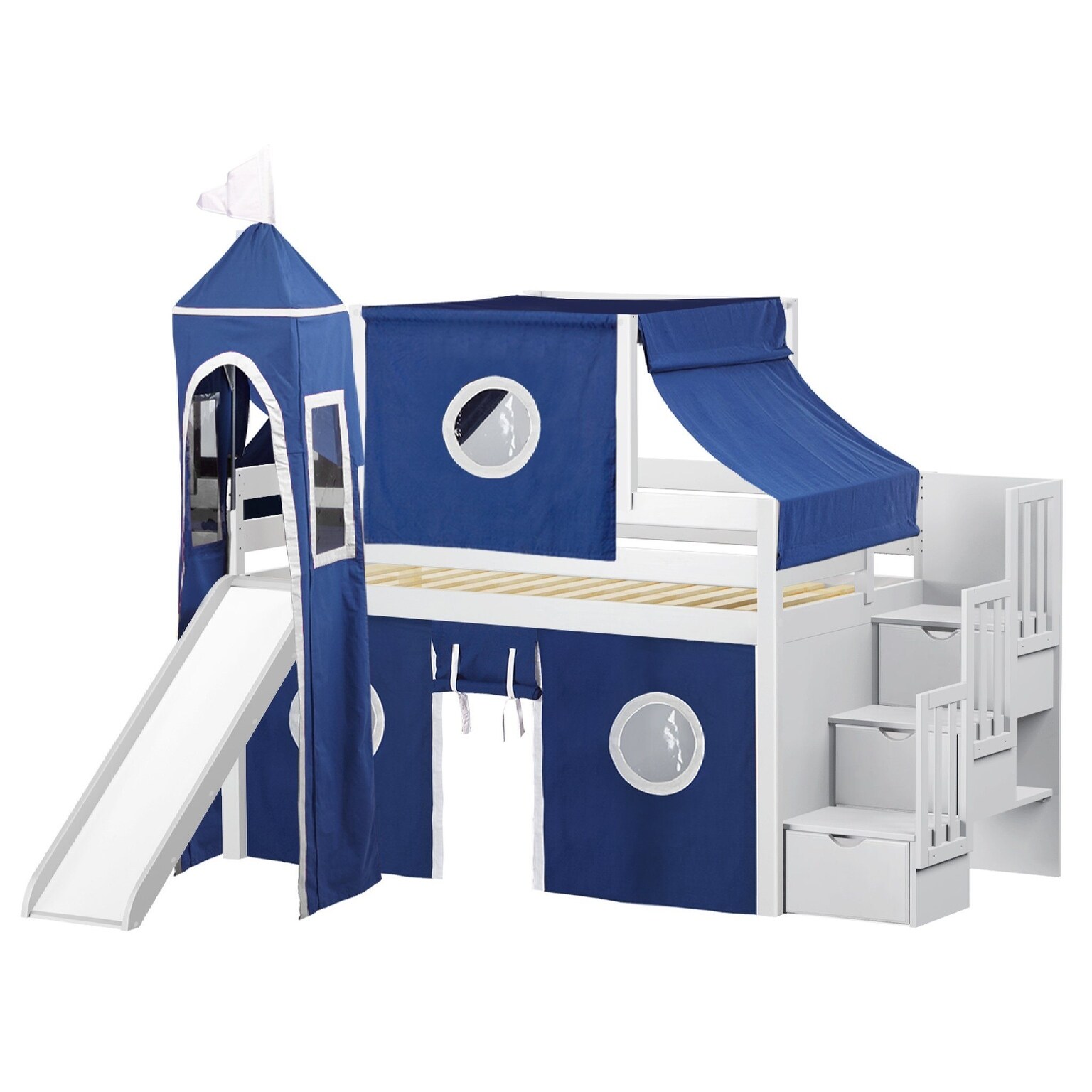 Jackpot castle deals low loft bed