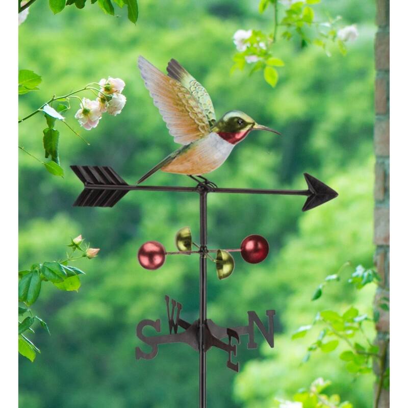 Weathervane Stake - Ruby Throated