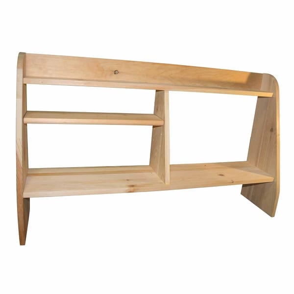 Computer Shelves Unfinished Pine Wood Shelf Kit. Opens flyout.