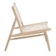 preview thumbnail 31 of 63, SAFAVIEH Bandelier Open Leather Weave Squared Accent Chair. - 26" W x 32" D x 31" H