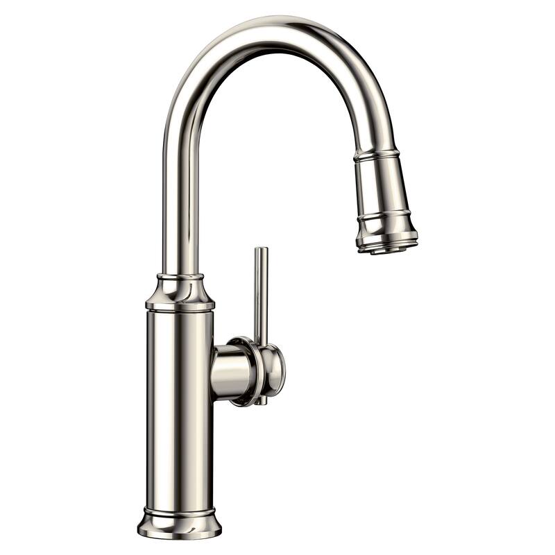 Blanco Empressa 1.5 GPM Pull-Down Bar Faucet - Polished Nickel