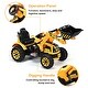 preview thumbnail 6 of 9, Costway Kids Ride On Excavator Truck With Front Loader Digger Yellow