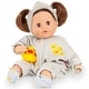 preview thumbnail 2 of 3, Gotz: Cosy Aquini: Little Duck, 13" Floating Bath Doll, Collectible Toy, Kids 3+
