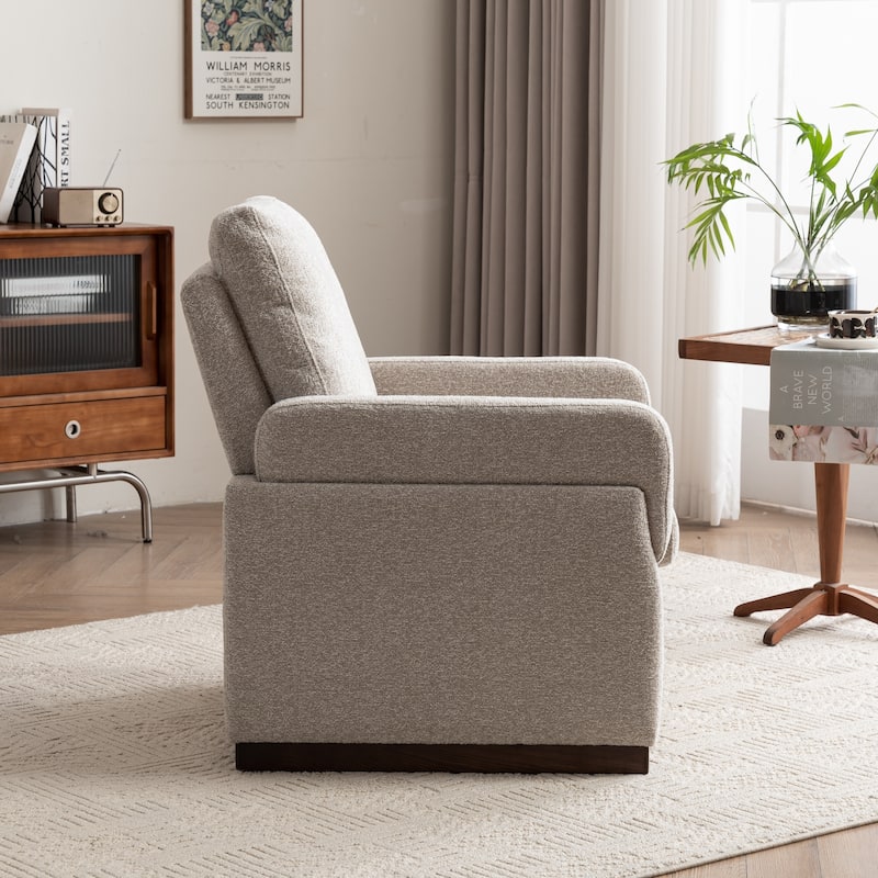 Accent Chair, Oversized Armchair, Modern Comfy Reading Chair