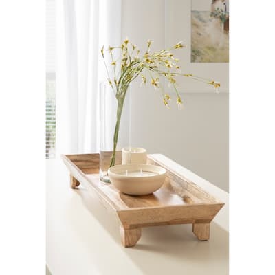 Kate and Laurel Bess Decorative Wood Tray