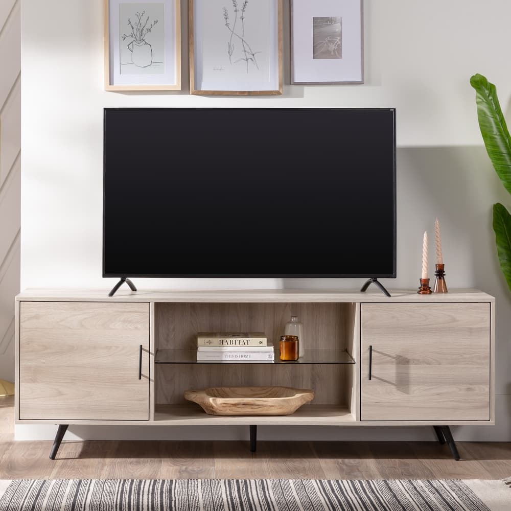 Walker Edison 70-inch Mid-Century Modern TV Stand
