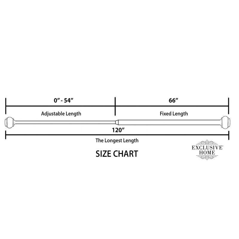Porch & Den Freret 1-inch Curtain Rod and Finial Set