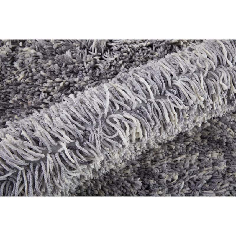 Grand Bazaar Gendry Hand Tufted Solid Modern Area Rug