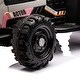 preview thumbnail 9 of 34, 12V Battery Powered Electric Tractor Toy with 2-point Safety Belt and Remote Control, Pink