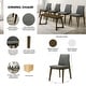 preview thumbnail 20 of 19, CraftPorch Mid-century Modern Upholstered Dining Chair and Wooden Bench (Set of 5)