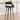 26.in Counter Height Stool Swivel Wooden Faux Leather Bar Stool with Curved Back