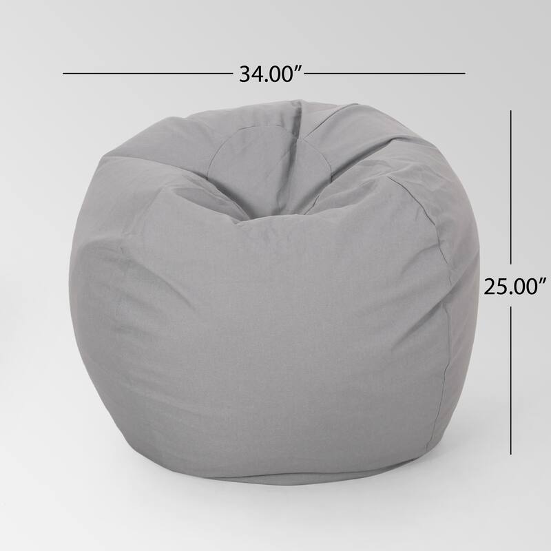 Chisholm Modern 3 Foot Bean Bag by Christopher Knight Home