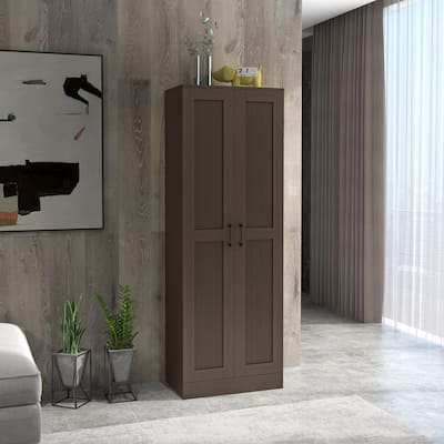 Modern Storage Cabinet with Adjustable Shelves Soft Close Door Anti Tipping Durable Particleboard for Home and Office