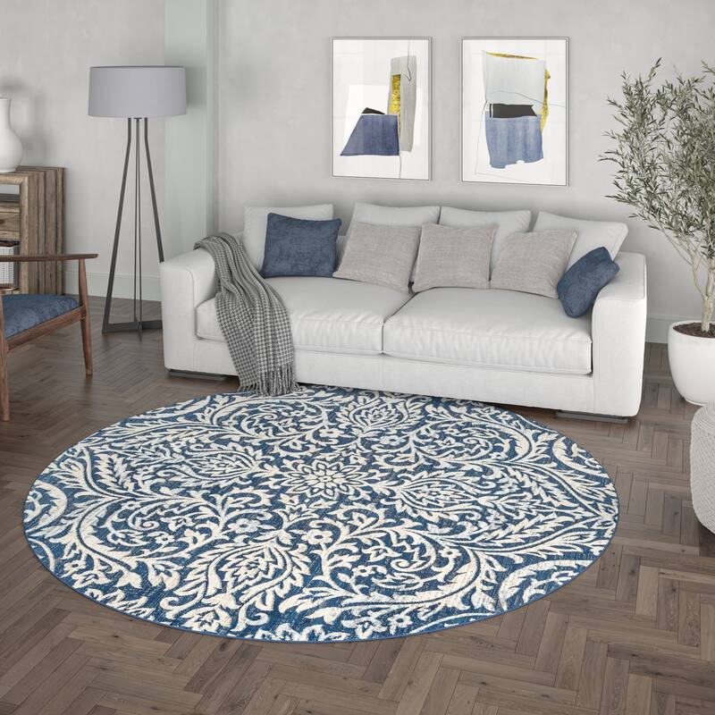 Carrington Farmhouse Floral & Botanical Indoor Area Rug