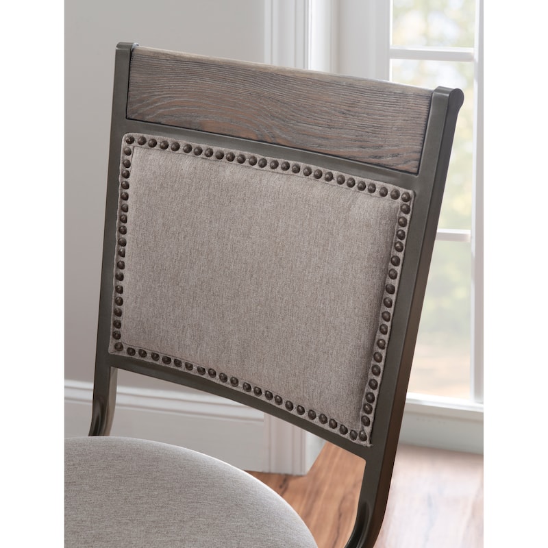 Linon Franklin Swivel Counter Stool