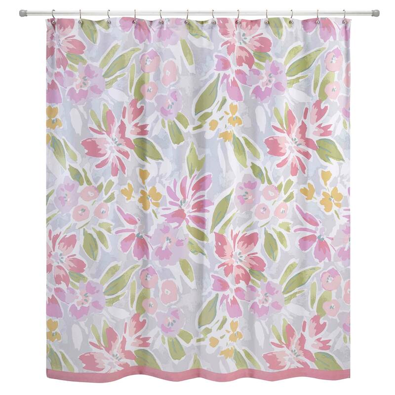 Izod Catalina Multicolor Shower Curtain