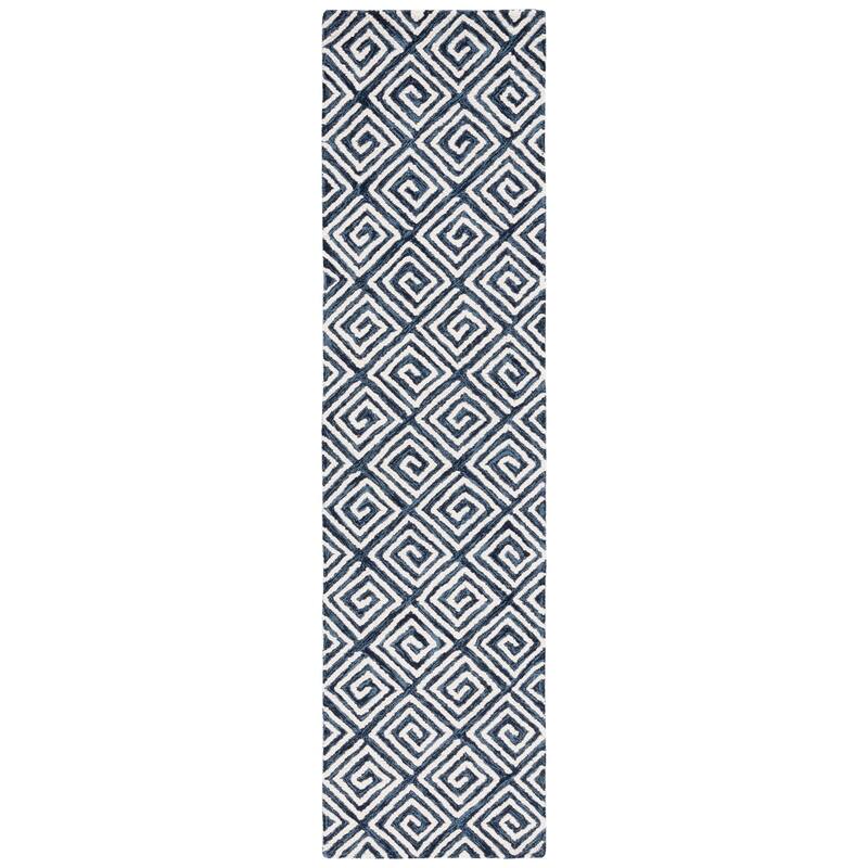 SAFAVIEH Handmade Metro Wencke Geometric Wool Rug