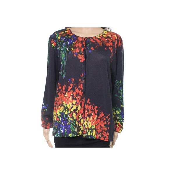 women's floral cardigan sweaters