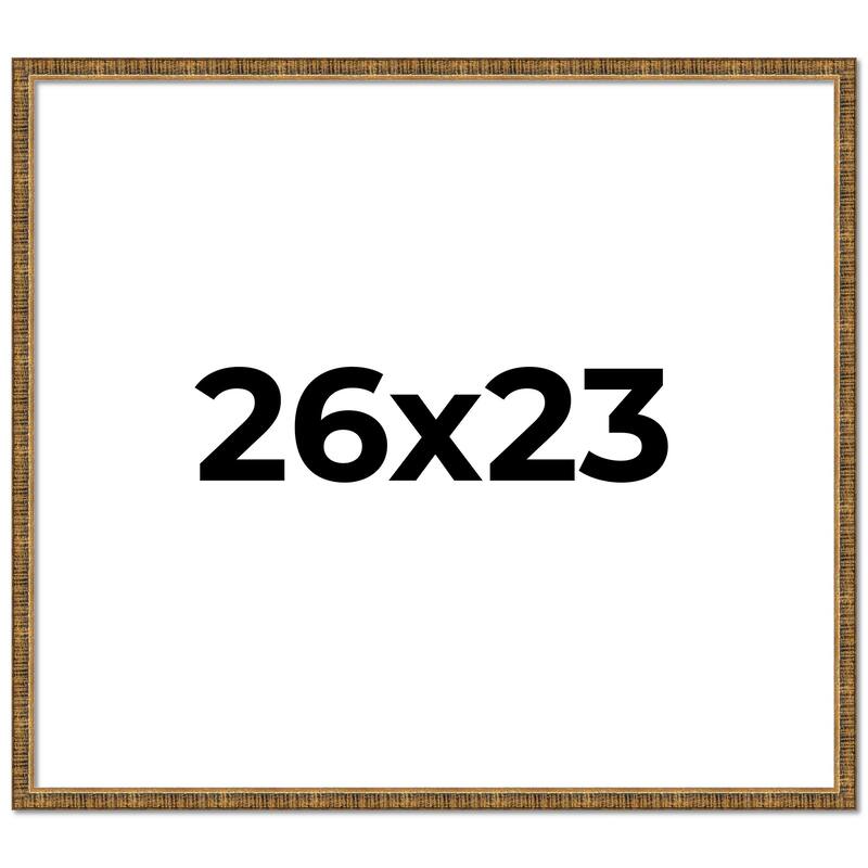 26x23 Frame Gold Picture Frame - Complete Modern Photo Frame Includes