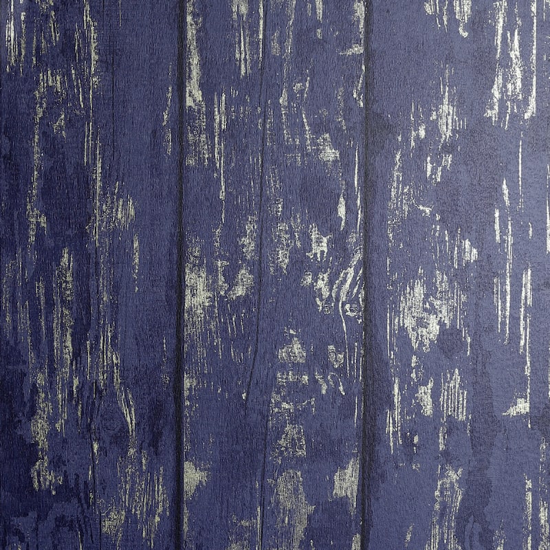 Arthouse Metallic Washed Wood Unpasted Wallpaper