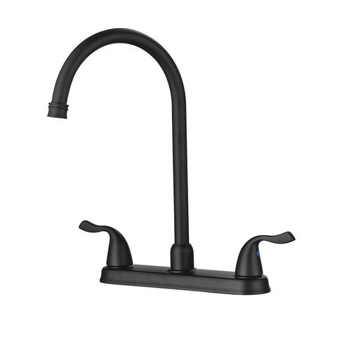 Mother's Day gift: Kitchen Sink Faucet High Arch Two Handles Kitchen Faucet
