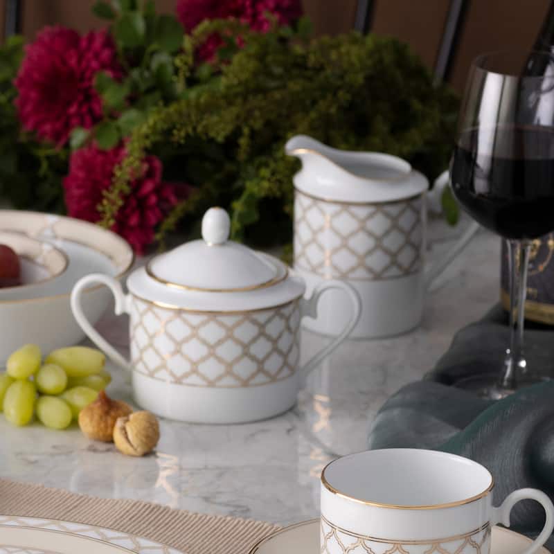 Eternal Palace Sugar & Creamer Set