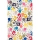 preview thumbnail 2 of 10, Nuloom Pinkie SpinClean Machine Washable Handprint Kids Area Rug