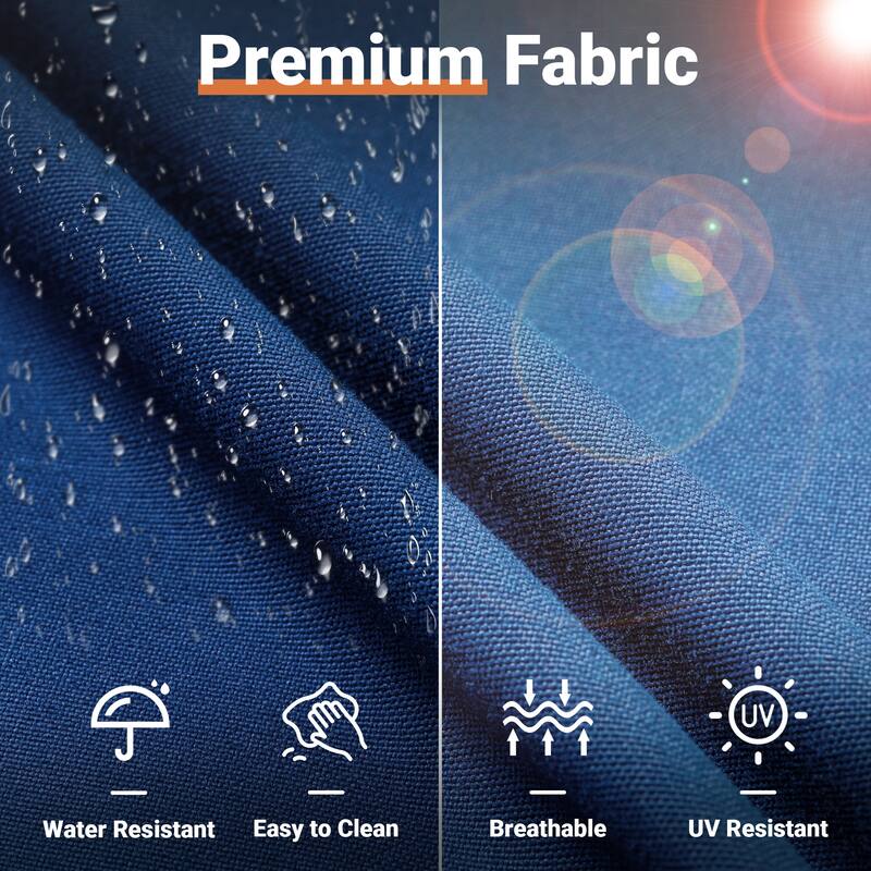 OVIOS 14-Piece Low-profile Deep Seat Wicker Outdoor Patio Furniture Set