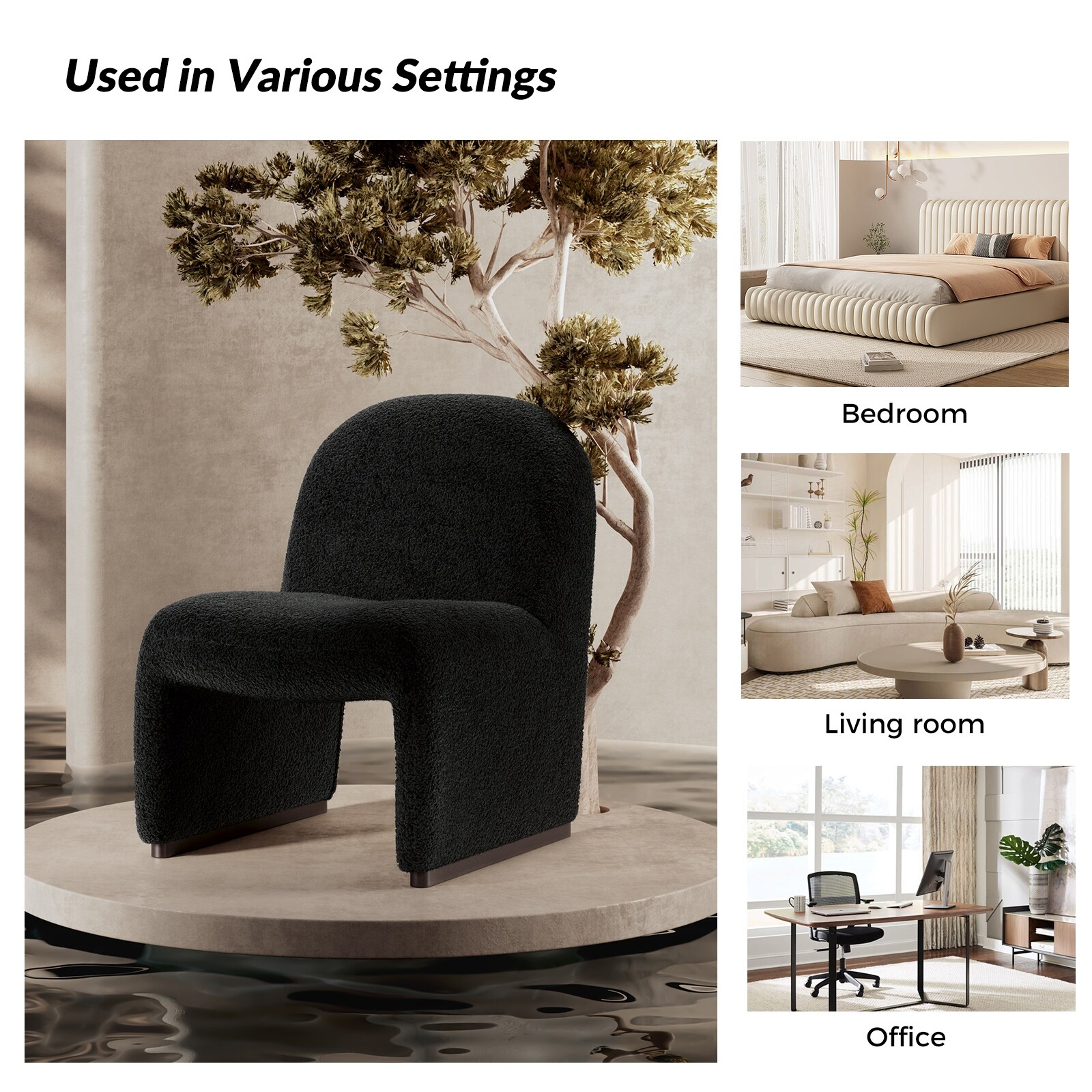 Roberto hotsell accent chair