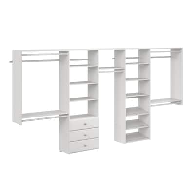 Easy Track 12 Ft. W. Classic Laminate Closet Kit