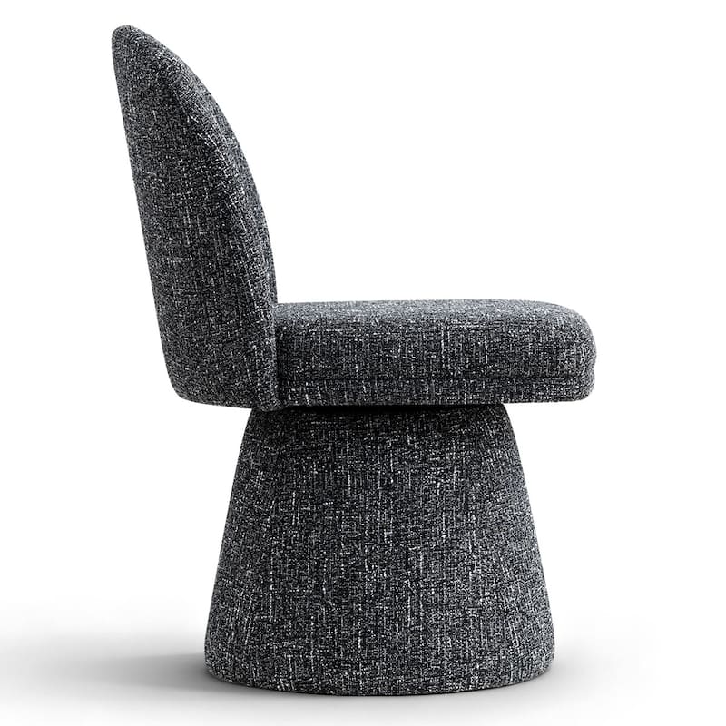 Upholstered Swivel Dining Chair(Set of 6)