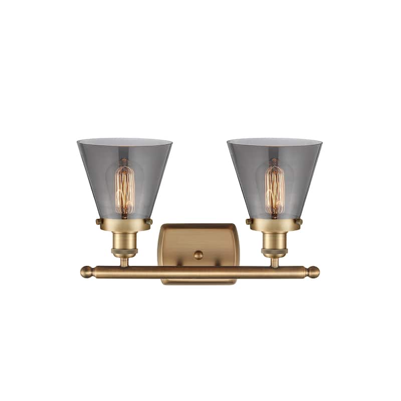 Innovations Lighting Ballston Urban Cone - 2 Light 16" Bath Vanity Light