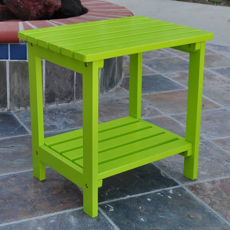 Luca 19.75" Rectangular Outdoor Patio Side Table