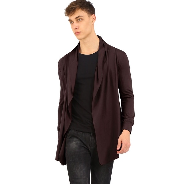 male cardigan long
