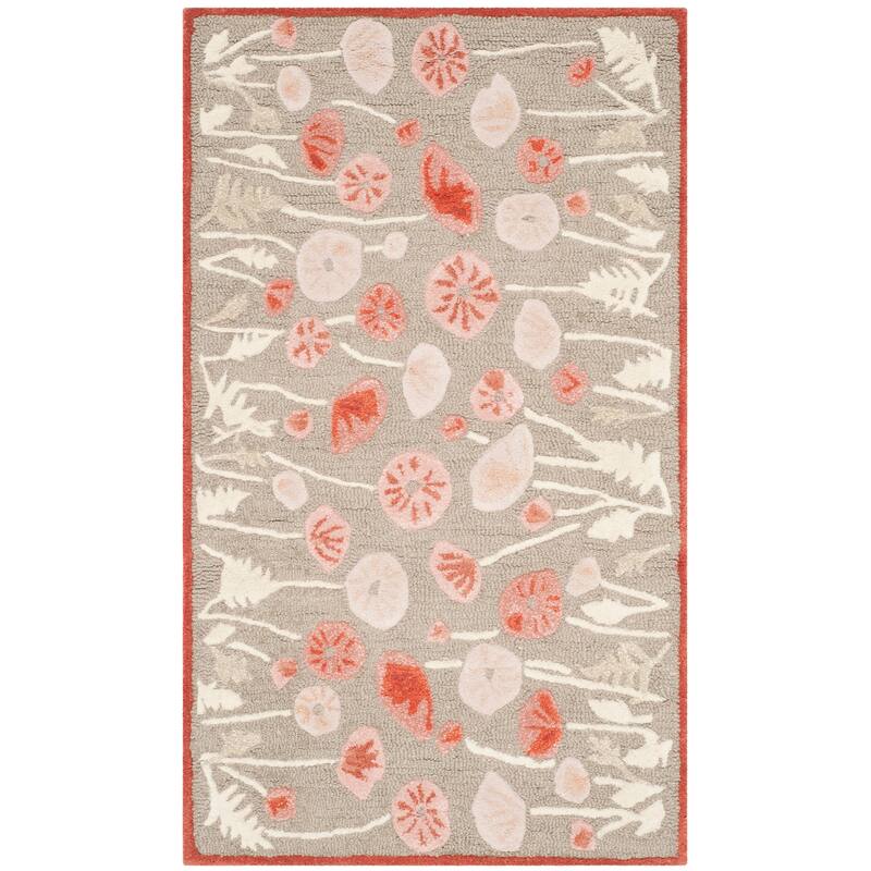 Martha Stewart by SAFAVIEH Poppy Glossary Wool/ Viscose Rug