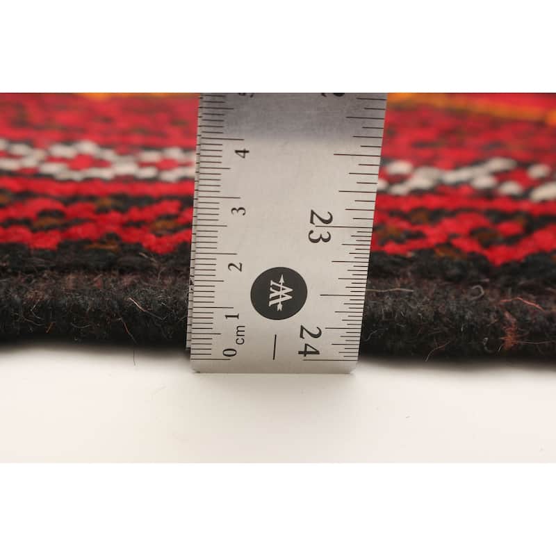 ECARPETGALLERY Hand-knotted Baluch Red Wool Rug - 3'6 x 5'7