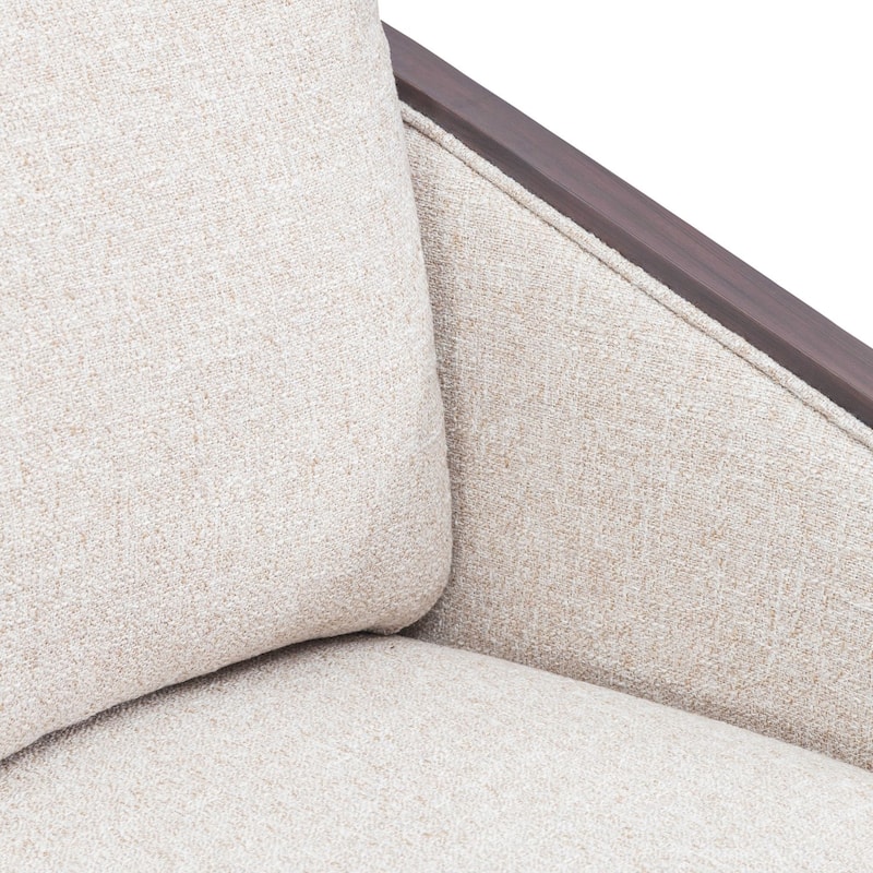Liberty Furniture Nora Upholstered Swivel Accent Chair -Light Brown, Dark Brown - Width 32" x Depth 35" x Height 32"
