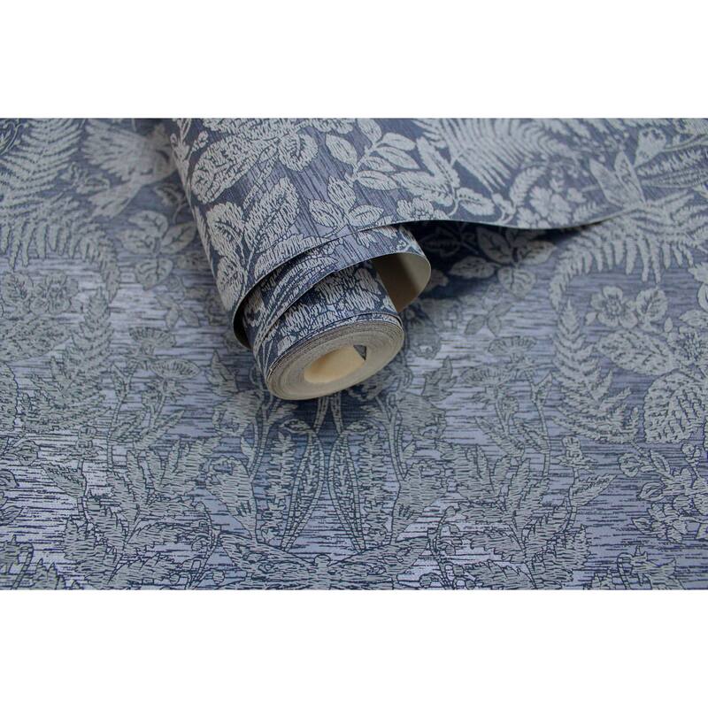 Loxley Leaf Textured Eco-Foam Wallpaper – 396in x 20.8in