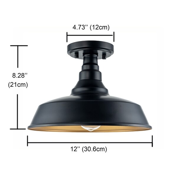 Simple dome semi flush mount hotsell