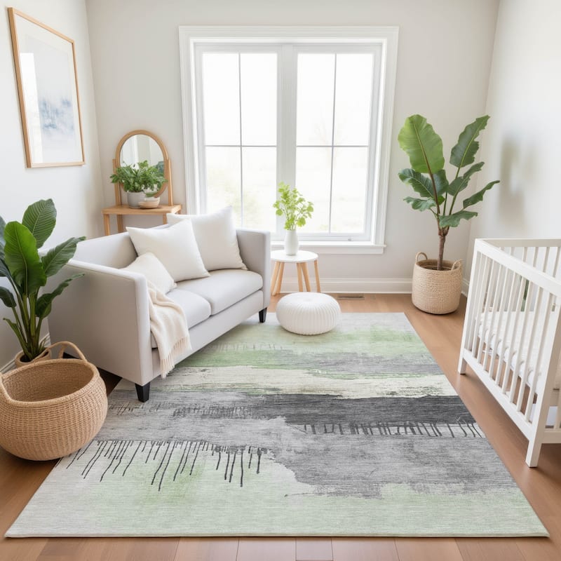 Premium Washable Super Soft Modern Glam Mayfield Rug