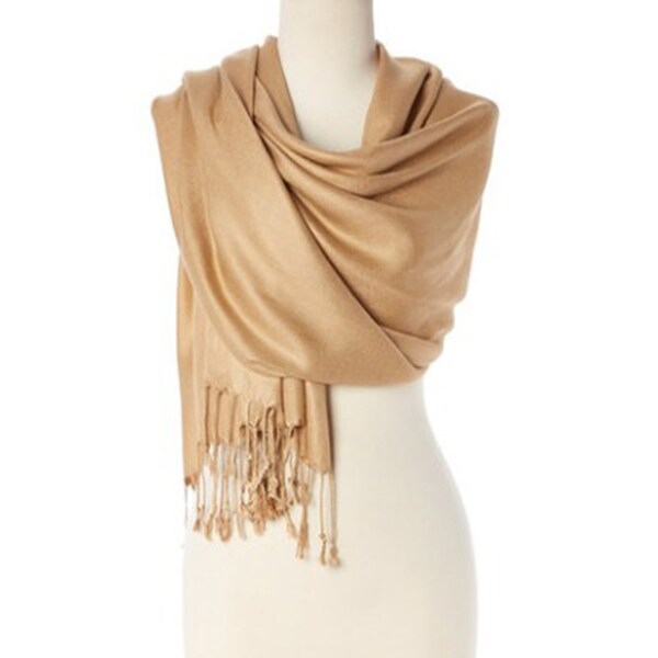 womens tan scarf
