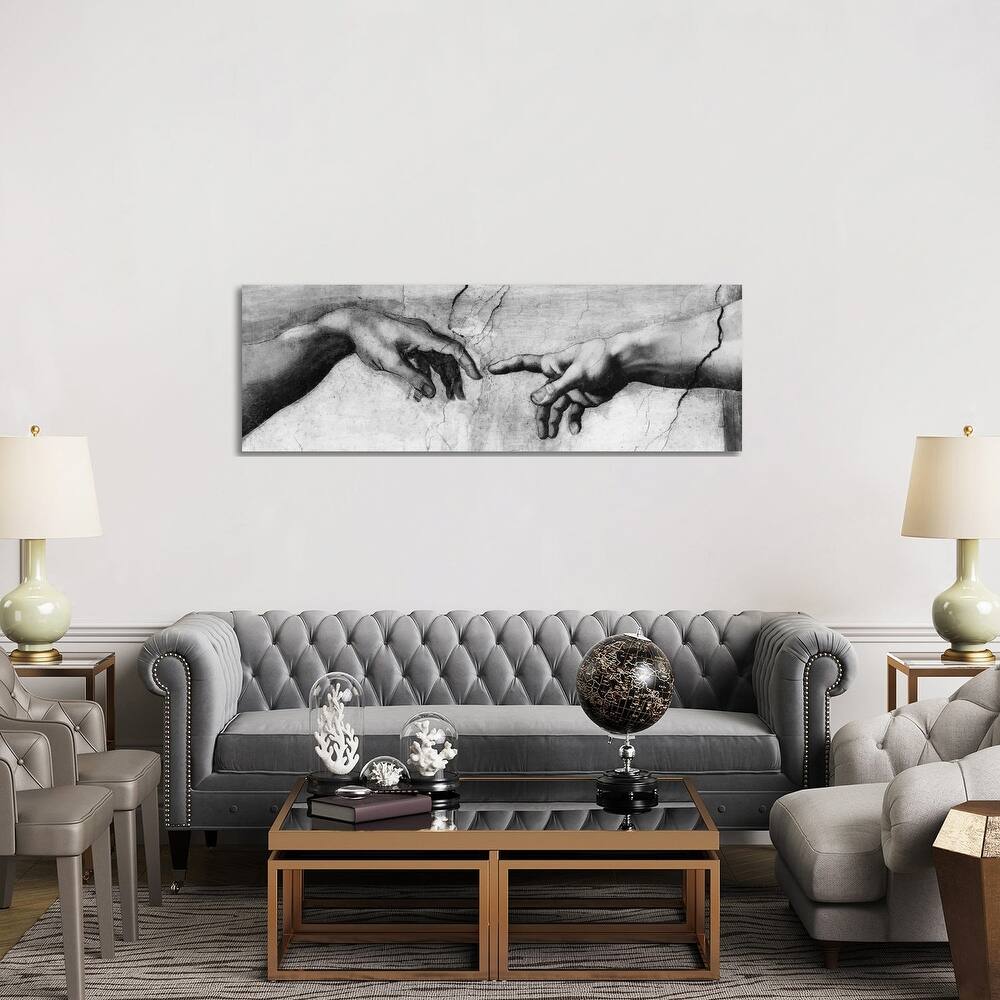iCanvas "The Creation of Adam V" by Michelangelo Canvas Print