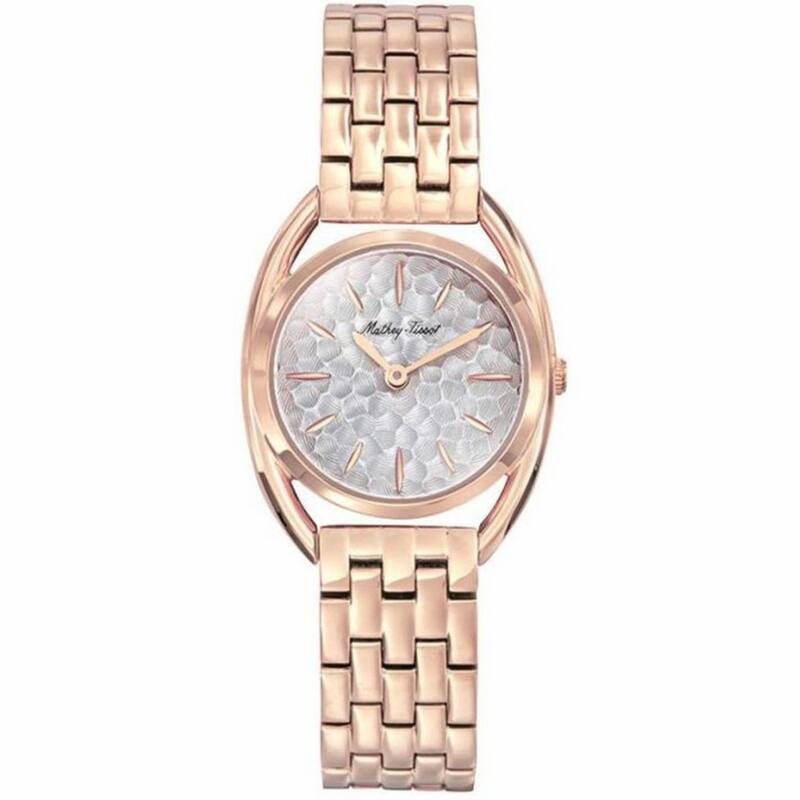 Mathey Tissot Women's Saphira Silver Dial Watch - D933PI - One Size