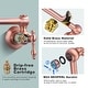 preview thumbnail 34 of 59, WOWOW Wall Mounted Pot Filler Faucet with Double Joints