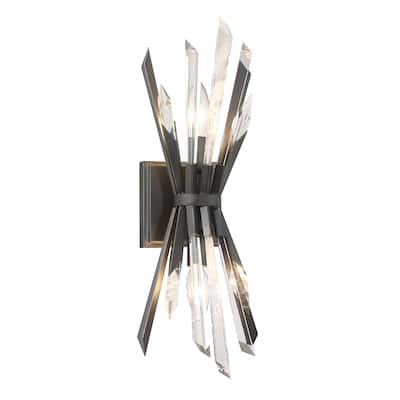 Metropolitan N1942 Elsa 2 Light 18" Tall Wall Sconce